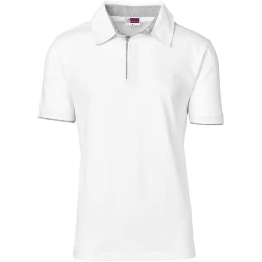 Mens Delta Golf Shirt White